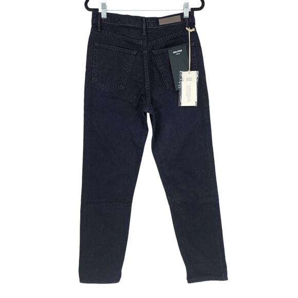 GRLFRND Button Fly Skinny Leg Devon Boyfriend Jean in Late Night Recall Size 26 - Picture 3 of 9